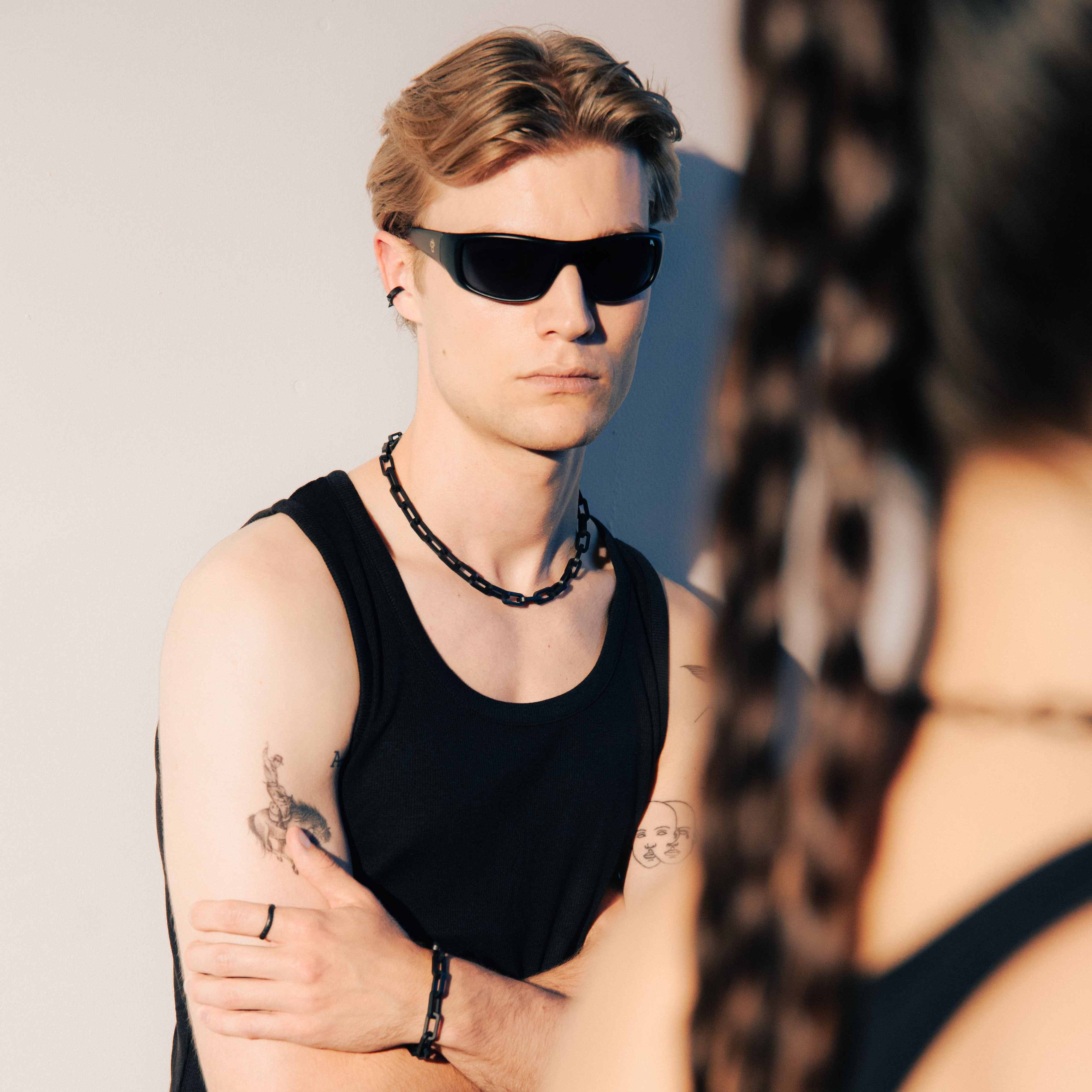 K12 - Black Spike Ear Cuff
