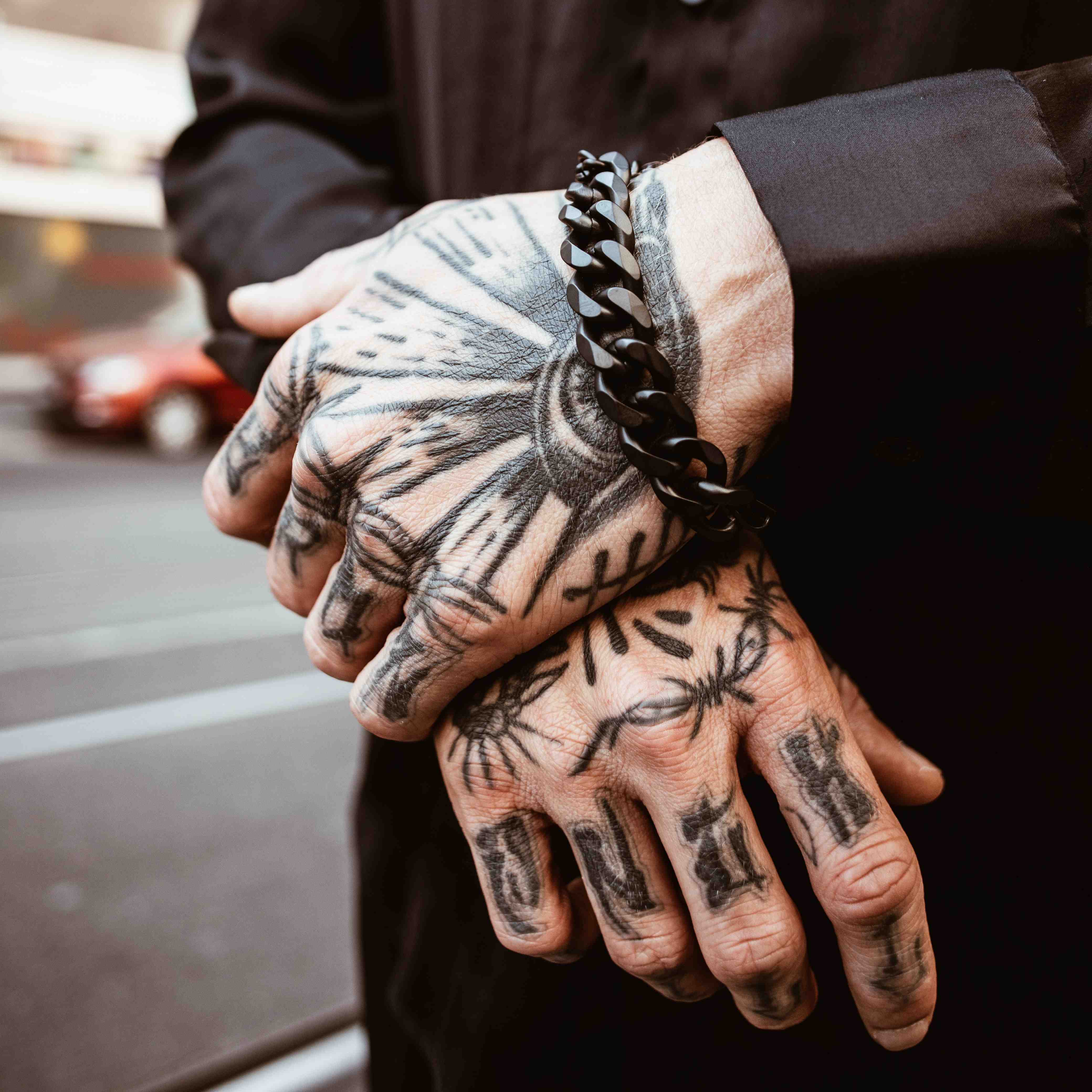 K12 - Black Cuban Bracelet - 13MM