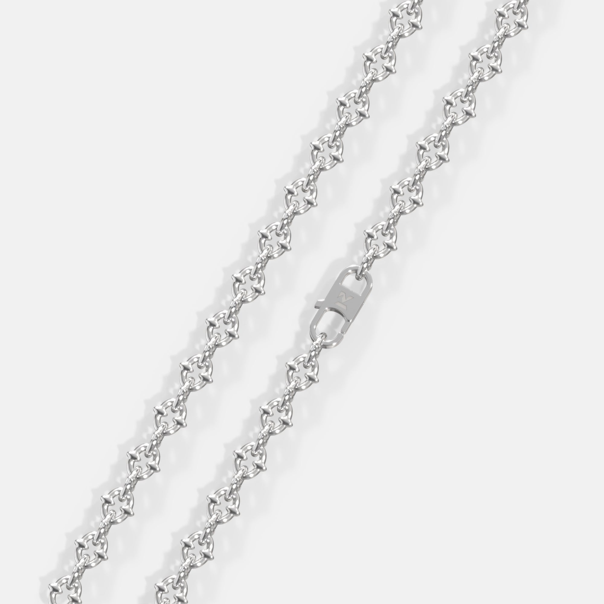 K12 - SILVER THORN CHAIN - 9MM