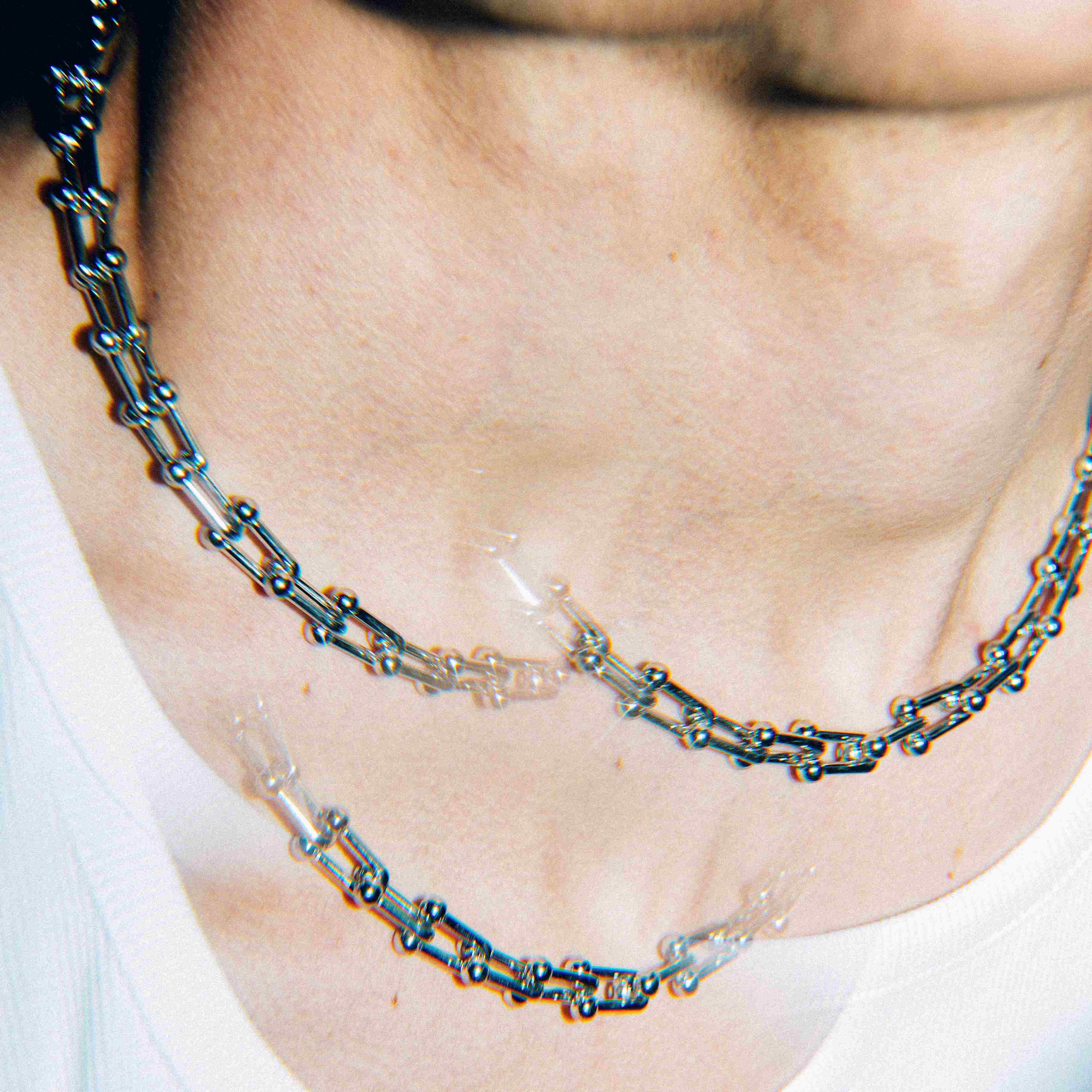 K12 - Silver U-Link Chain - 13MM