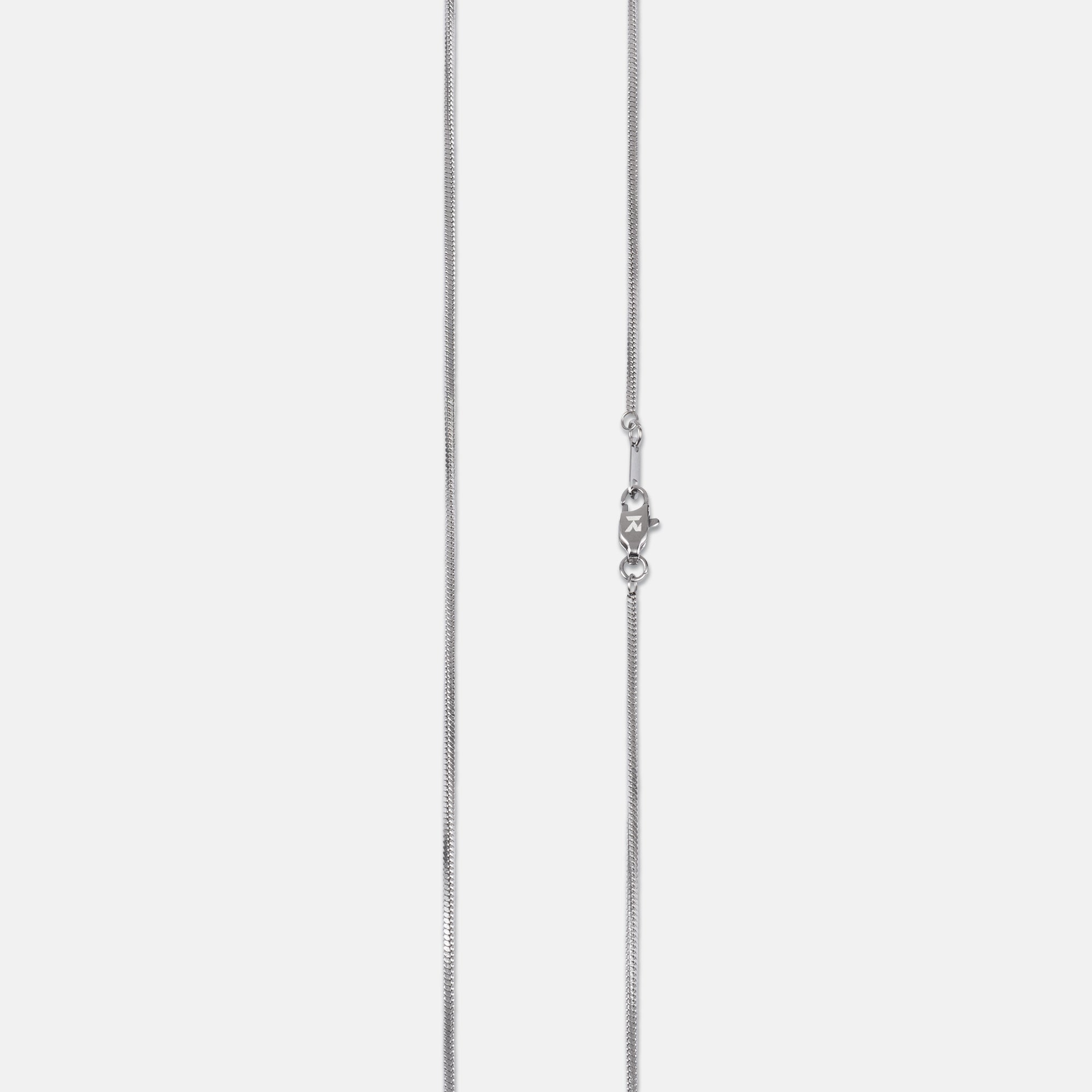 K12 - SILVER SQUARE CHAIN - 1.4MM