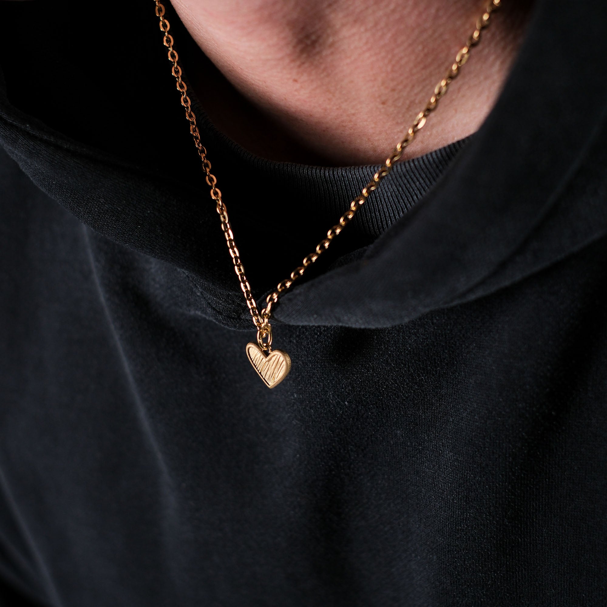 K12 - GOLD HEART - CHAIN